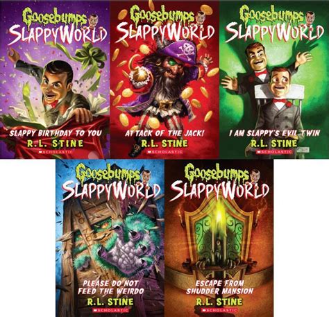 Goosebumps Book Series by R.L. Stine .